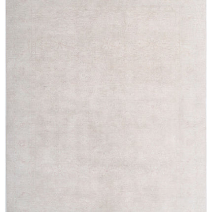 Serenity 8' 2" X 10' 1" Hand Knotted Wool Rug 8' 2" X 10' 1" (249 X 307) / Ivory / Wool