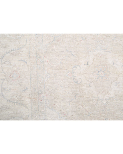 Serenity 8' 1" X 9' 4" Hand Knotted Wool Rug 8' 1" X 9' 4" (246 X 284) / Grey / Wool