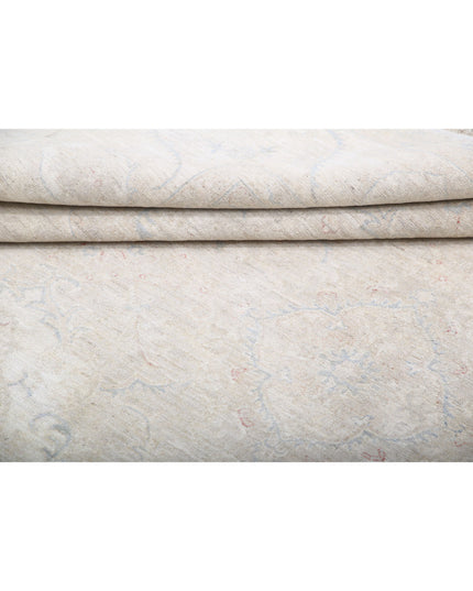 Serenity 8' 1" X 9' 4" Hand Knotted Wool Rug 8' 1" X 9' 4" (246 X 284) / Grey / Wool