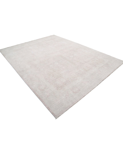 Serenity 8' 0" X 10' 2" Hand Knotted Wool Rug 8' 0" X 10' 2" (244 X 310) / Grey / Wool