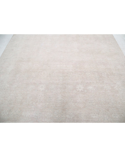 Serenity 8' 0" X 10' 2" Hand Knotted Wool Rug 8' 0" X 10' 2" (244 X 310) / Grey / Wool