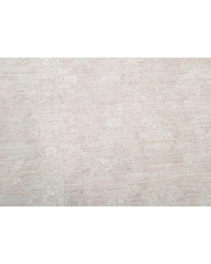 Serenity 8' 0" X 10' 2" Hand Knotted Wool Rug 8' 0" X 10' 2" (244 X 310) / Grey / Wool