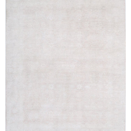 Serenity 8' 0" X 10' 2" Hand Knotted Wool Rug 8' 0" X 10' 2" (244 X 310) / Grey / Wool