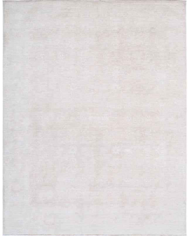 Serenity 8' 0" X 10' 2" Hand Knotted Wool Rug 8' 0" X 10' 2" (244 X 310) / Grey / Wool