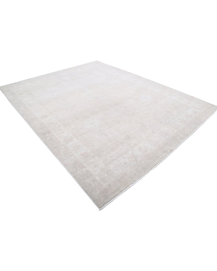 Serenity 7' 11" X 9' 11" Hand Knotted Wool Rug 7' 11" X 9' 11" (241 X 302) / Grey / Wool