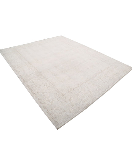 Serenity 8' 1" X 9' 10" Hand Knotted Wool Rug 8' 1" X 9' 10" (246 X 300) / Ivory / Wool