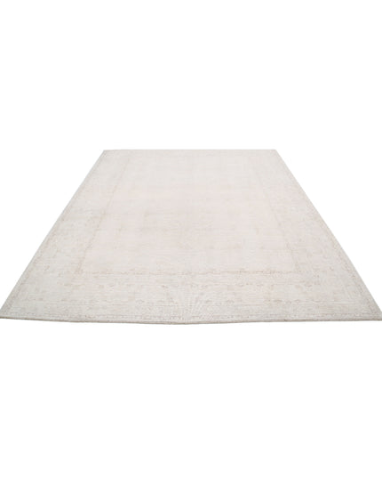 Serenity 8' 1" X 9' 10" Hand Knotted Wool Rug 8' 1" X 9' 10" (246 X 300) / Ivory / Wool