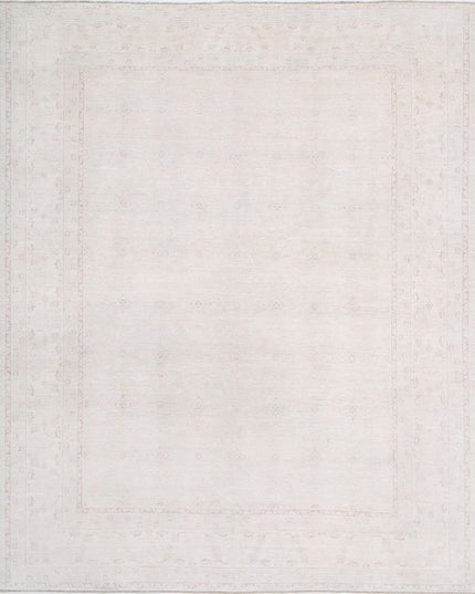 Serenity 8' 1" X 9' 10" Hand Knotted Wool Rug 8' 1" X 9' 10" (246 X 300) / Ivory / Wool