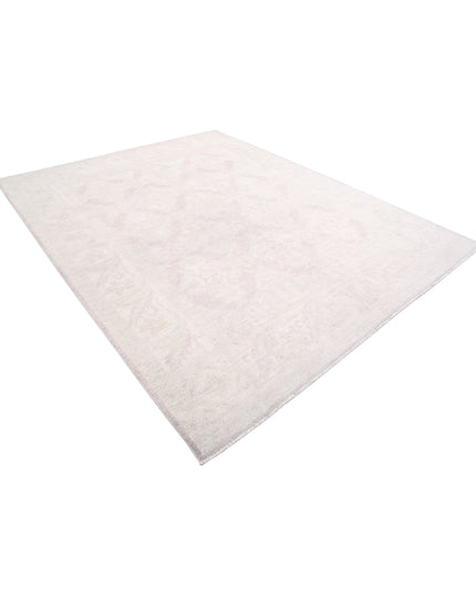 Serenity 8' 1" X 10' 2" Hand Knotted Wool Rug 8' 1" X 10' 2" (246 X 310) / Ivory / Wool
