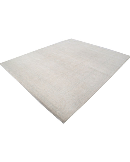 Serenity 8' 2" X 9' 9" Hand Knotted Wool Rug 8' 2" X 9' 9" (249 X 297) / Ivory / Wool