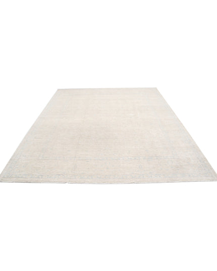 Serenity 8' 2" X 9' 9" Hand Knotted Wool Rug 8' 2" X 9' 9" (249 X 297) / Ivory / Wool