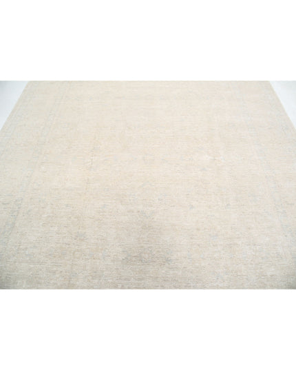 Serenity 8' 2" X 9' 9" Hand Knotted Wool Rug 8' 2" X 9' 9" (249 X 297) / Ivory / Wool
