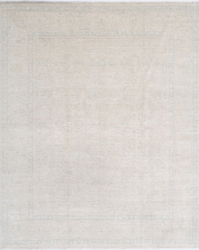 Serenity 8' 2" X 9' 9" Hand Knotted Wool Rug 8' 2" X 9' 9" (249 X 297) / Ivory / Wool