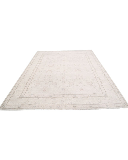 Serenity 7' 9" X 10' 3" Hand Knotted Wool Rug 7' 9" X 10' 3" (236 X 312) / Ivory / Wool