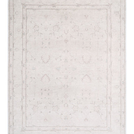 Serenity 7' 9" X 10' 3" Hand Knotted Wool Rug 7' 9" X 10' 3" (236 X 312) / Ivory / Wool
