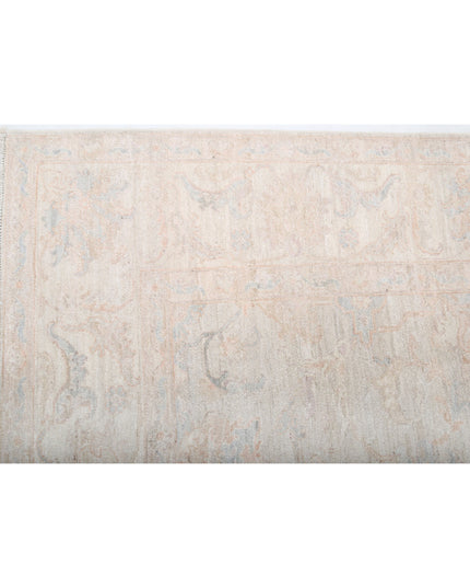 Serenity 8' 1" X 9' 8" Hand Knotted Wool Rug 8' 1" X 9' 8" (246 X 295) / Ivory / Wool