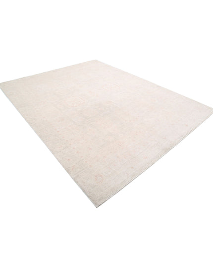 Serenity 8' 0" X 10' 4" Hand Knotted Wool Rug 8' 0" X 10' 4" (244 X 315) / Grey / Wool