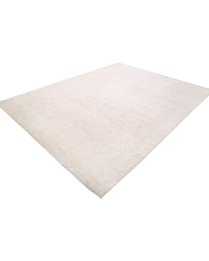 Serenity 8' 0" X 10' 4" Hand Knotted Wool Rug 8' 0" X 10' 4" (244 X 315) / Grey / Wool