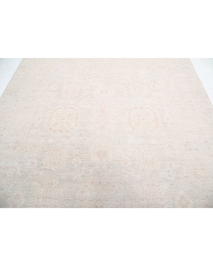 Serenity 8' 0" X 10' 4" Hand Knotted Wool Rug 8' 0" X 10' 4" (244 X 315) / Grey / Wool