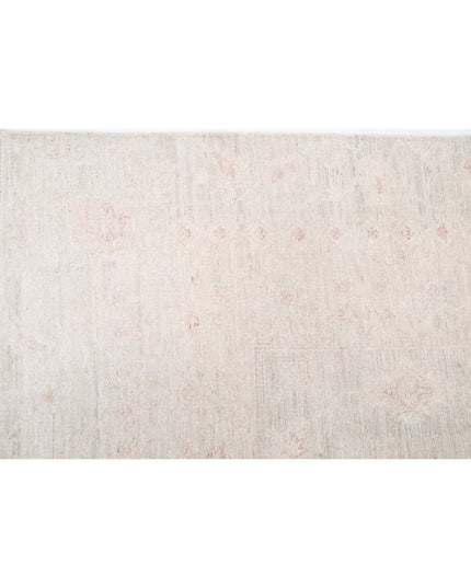 Serenity 8' 0" X 10' 4" Hand Knotted Wool Rug 8' 0" X 10' 4" (244 X 315) / Grey / Wool