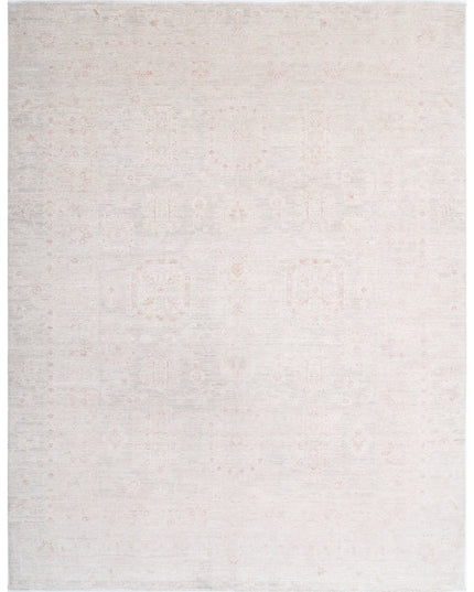 Serenity 8' 0" X 10' 4" Hand Knotted Wool Rug 8' 0" X 10' 4" (244 X 315) / Grey / Wool