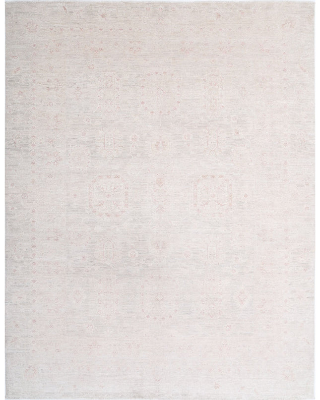 Serenity 8' 0" X 10' 4" Hand Knotted Wool Rug 8' 0" X 10' 4" (244 X 315) / Grey / Wool