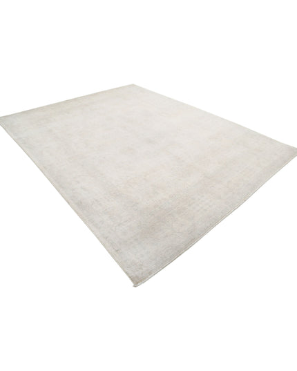 Serenity 8' 0" X 10' 1" Hand Knotted Wool Rug 8' 0" X 10' 1" (244 X 307) / Ivory / Wool