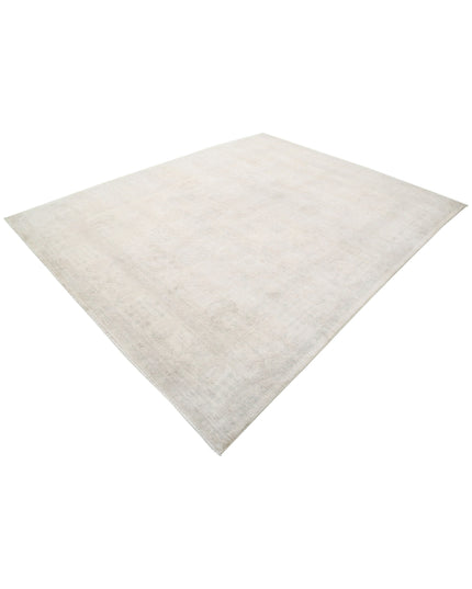 Serenity 8' 0" X 10' 1" Hand Knotted Wool Rug 8' 0" X 10' 1" (244 X 307) / Ivory / Wool