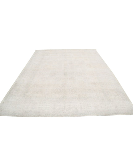 Serenity 8' 0" X 10' 1" Hand Knotted Wool Rug 8' 0" X 10' 1" (244 X 307) / Ivory / Wool