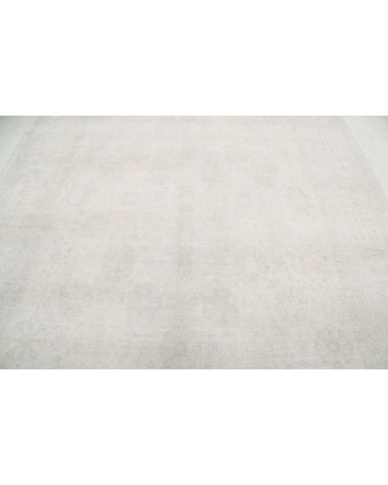 Serenity 8' 0" X 10' 1" Hand Knotted Wool Rug 8' 0" X 10' 1" (244 X 307) / Ivory / Wool
