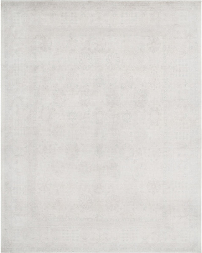 Serenity 8' 0" X 10' 1" Hand Knotted Wool Rug 8' 0" X 10' 1" (244 X 307) / Ivory / Wool