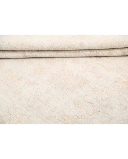 Serenity 8' 0" X 9' 6" Hand Knotted Wool Rug 8' 0" X 9' 6" (244 X 290) / Ivory / Wool
