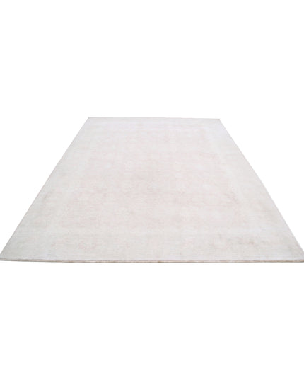 Serenity 8' 0" X 10' 6" Hand Knotted Wool Rug 8' 0" X 10' 6" (244 X 320) / Taupe / Wool