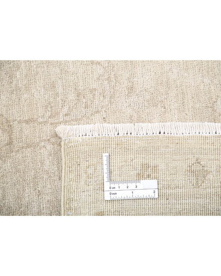 Serenity 7' 9" X 8' 7" Hand Knotted Wool Rug 7' 9" X 8' 7" (236 X 262) / Ivory / Wool