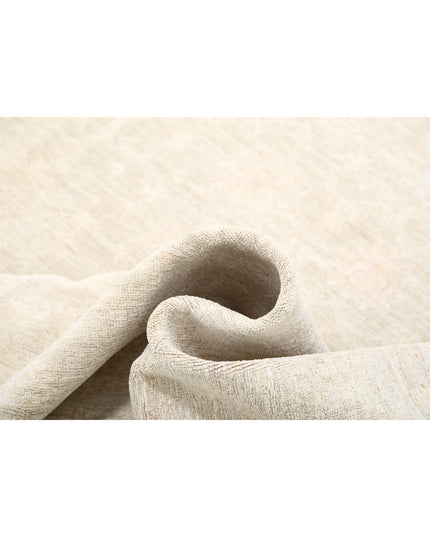 Serenity 7' 11" X 8' 9" Hand Knotted Wool Rug 7' 11" X 8' 9" (241 X 267) / Grey / Wool