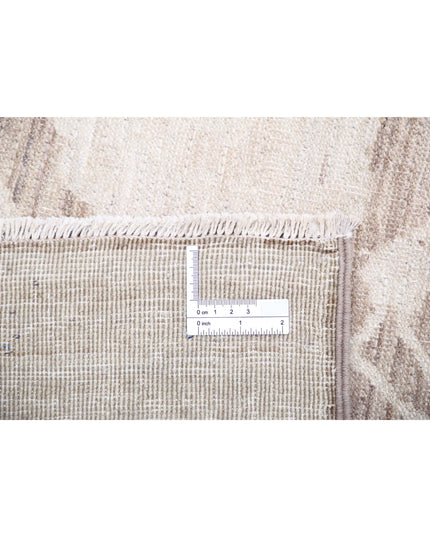 Serenity 8' 7" X 11' 3" Hand Knotted Wool Rug 8' 7" X 11' 3" (262 X 343) / Brown / Wool