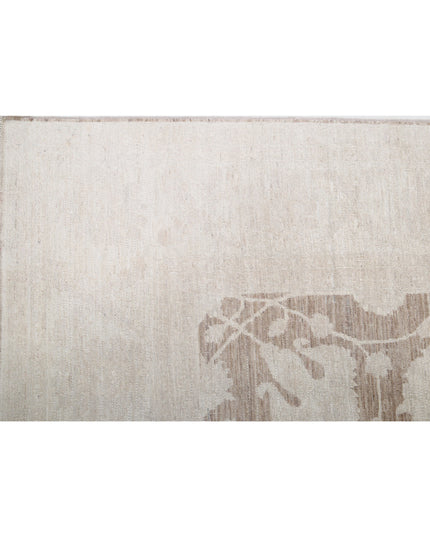 Serenity 8' 7" X 11' 3" Hand Knotted Wool Rug 8' 7" X 11' 3" (262 X 343) / Brown / Wool