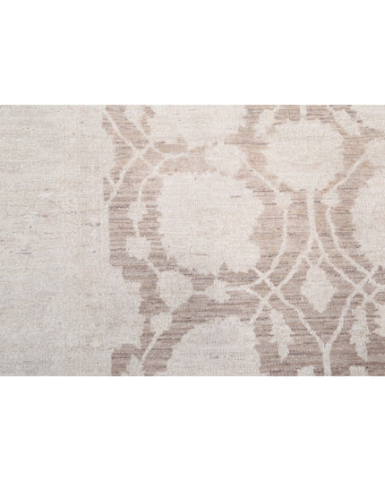 Serenity 8' 7" X 11' 3" Hand Knotted Wool Rug 8' 7" X 11' 3" (262 X 343) / Brown / Wool