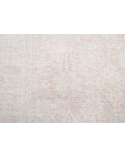 Serenity 9' 1" X 12' 3" Hand Knotted Wool Rug 9' 1" X 12' 3" (277 X 373) / Ivory / Wool