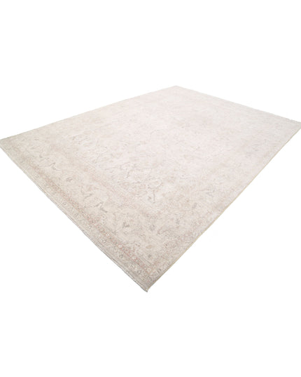 Serenity 8' 10" X 12' 1" Hand Knotted Wool Rug 8' 10" X 12' 1" (269 X 368) / Ivory / Wool