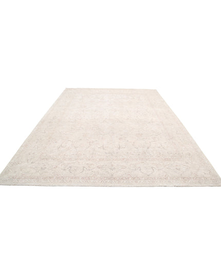 Serenity 8' 10" X 12' 1" Hand Knotted Wool Rug 8' 10" X 12' 1" (269 X 368) / Ivory / Wool