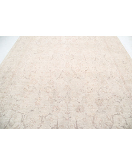 Serenity 8' 10" X 12' 1" Hand Knotted Wool Rug 8' 10" X 12' 1" (269 X 368) / Ivory / Wool