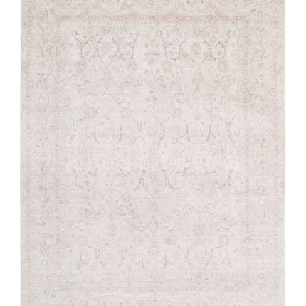 Serenity 8' 10" X 12' 1" Hand Knotted Wool Rug 8' 10" X 12' 1" (269 X 368) / Ivory / Wool