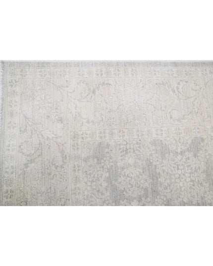 Serenity 8' 9" X 11' 6" Hand Knotted Wool Rug 8' 9" X 11' 6" (267 X 351) / Grey / Wool