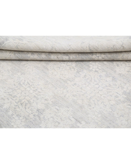 Serenity 8' 9" X 11' 6" Hand Knotted Wool Rug 8' 9" X 11' 6" (267 X 351) / Grey / Wool
