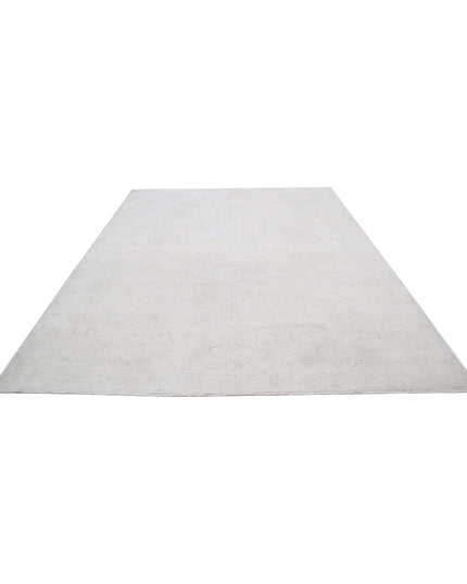 Serenity 8' 9" X 11' 7" Hand Knotted Wool Rug 8' 9" X 11' 7" (267 X 353) / Ivory / Wool