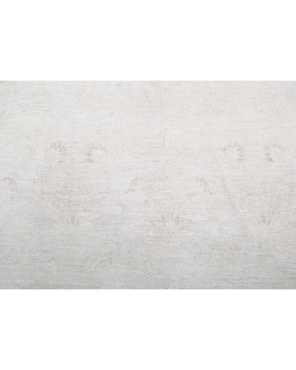 Serenity 8' 9" X 11' 7" Hand Knotted Wool Rug 8' 9" X 11' 7" (267 X 353) / Ivory / Wool