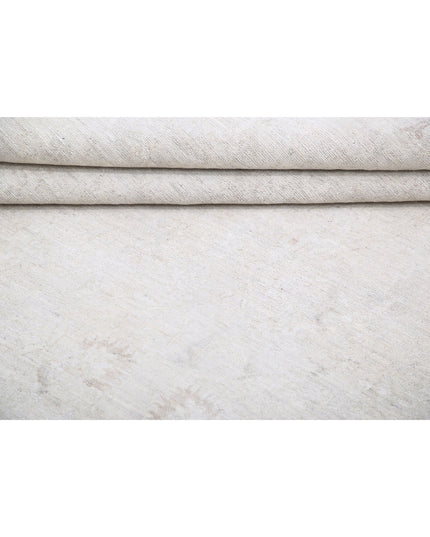 Serenity 8' 9" X 11' 7" Hand Knotted Wool Rug 8' 9" X 11' 7" (267 X 353) / Ivory / Wool