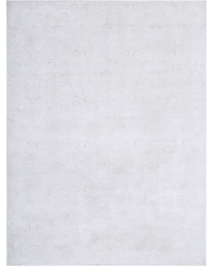 Serenity 8' 9" X 11' 7" Hand Knotted Wool Rug 8' 9" X 11' 7" (267 X 353) / Ivory / Wool