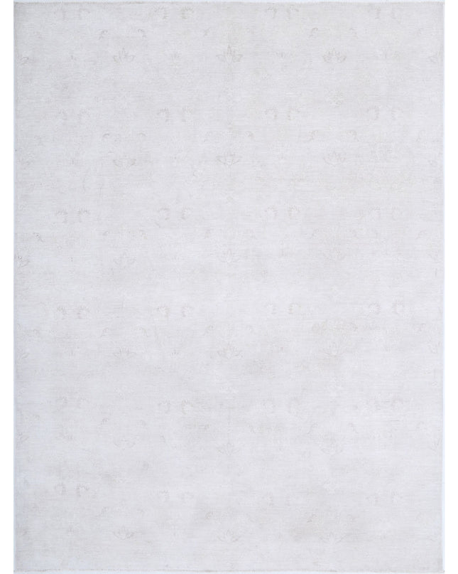 Serenity 8' 9" X 11' 7" Hand Knotted Wool Rug 8' 9" X 11' 7" (267 X 353) / Ivory / Wool